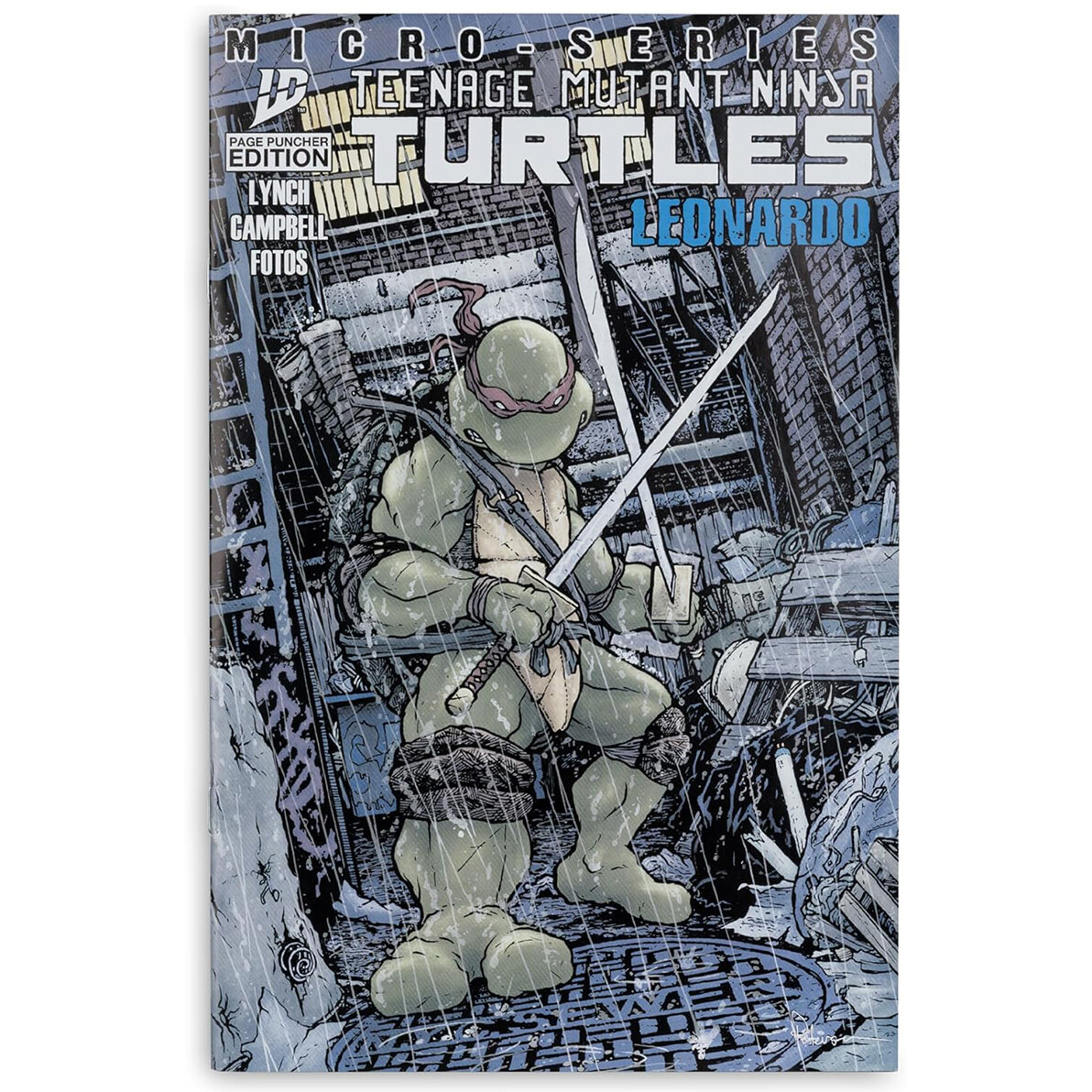 Фигурка McFarlane Toys TMNT Leonardo with Comic WaVe1 - 787926113372 - фото 5