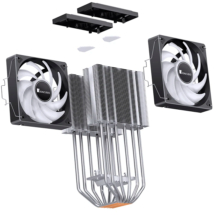 Кулер Jonsbo CR-3000E ARGB Black - фото 19