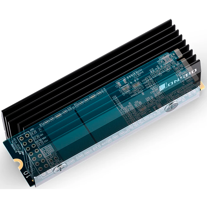 Радиатор для SSD M.2 Jonsbo M201 Black - фото 4