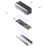 Радиатор для SSD M.2 Jonsbo M201 Silver
