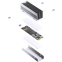 Радиатор для SSD M.2 Jonsbo M201 Silver - фото 10