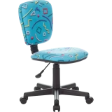Детское кресло Бюрократ CH-204NX Blue Sticks (CH-204NX/STICK-BLUE)