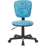 Детское кресло Бюрократ CH-204NX Blue Sticks (CH-204NX/STICK-BLUE)