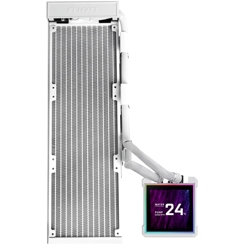Система жидкостного охлаждения Lian Li HydroShift II LCD-S 360N White - G89.GHS2LCDS36NW.R0