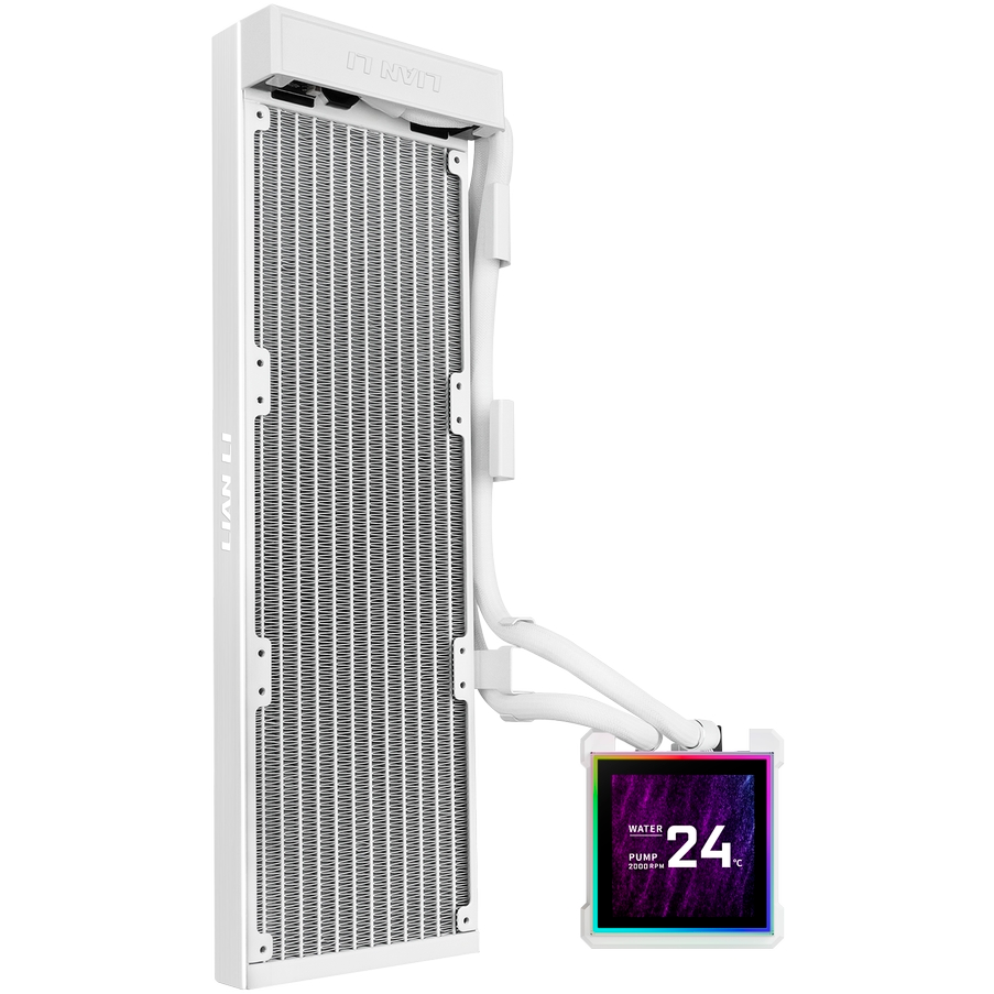 Система жидкостного охлаждения Lian Li HydroShift II LCD-S 360N White - G89.GHS2LCDS36NW.R0 - фото 3