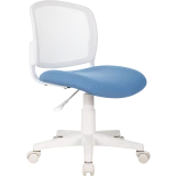 Детское кресло Бюрократ CH-W296NX White/Blue (CH-W296NX/26-24)