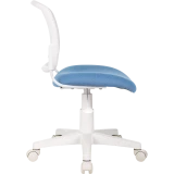 Детское кресло Бюрократ CH-W296NX White/Blue (CH-W296NX/26-24)