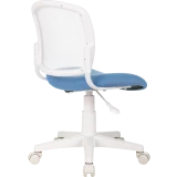 Детское кресло Бюрократ CH-W296NX White/Blue (CH-W296NX/26-24)