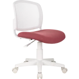Детское кресло Бюрократ CH-W296NX White/Pink (CH-W296NX/26-31)