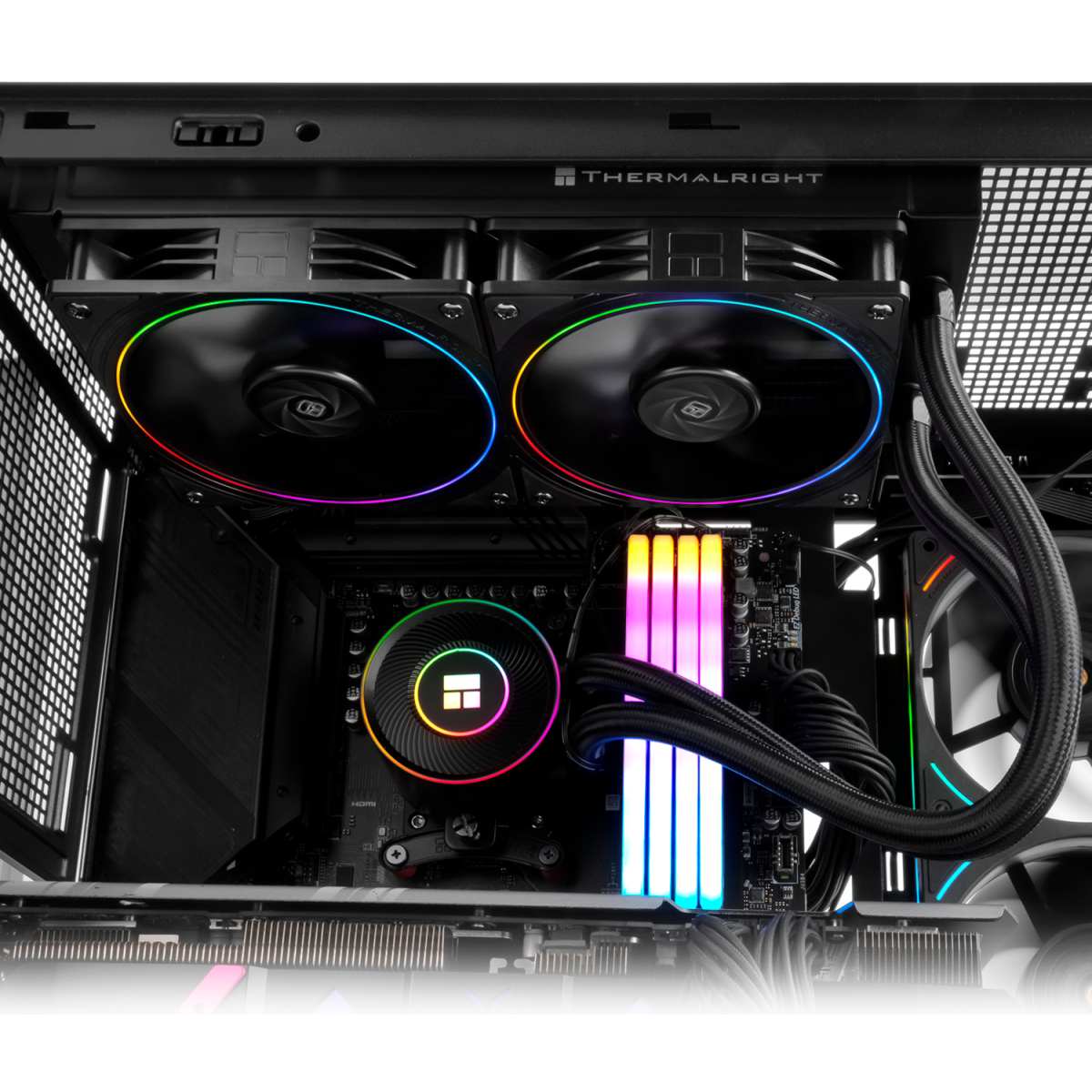 Система жидкостного охлаждения Thermalright Aqua Elite 240 ARGB Black V5 - TRAE240V5AB - фото 8