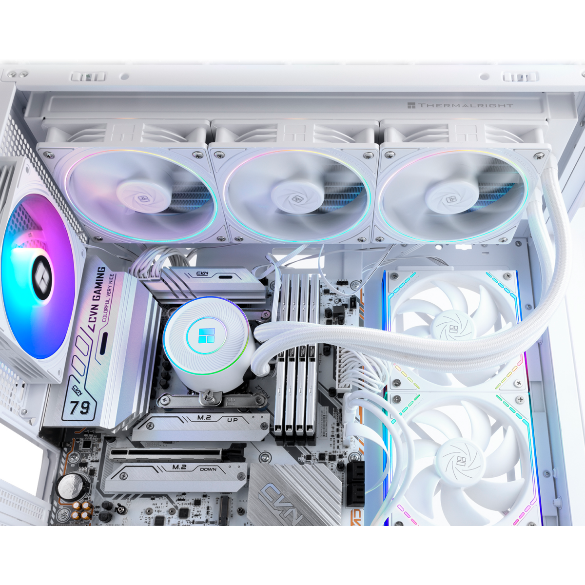 Система жидкостного охлаждения Thermalright Aqua Elite 360 ARGB White V5 - TRAE360V5AW - фото 8