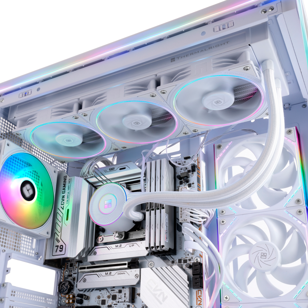 Система жидкостного охлаждения Thermalright Aqua Elite 360 ARGB White V5 - TRAE360V5AW - фото 9