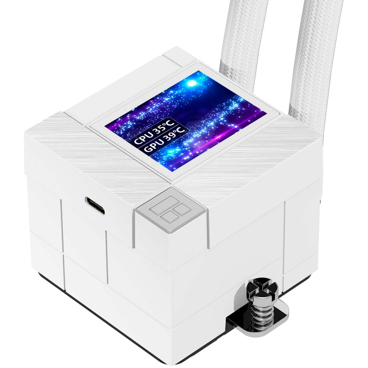 Система жидкостного охлаждения Thermalright Core Matrix 240 Vision ARGB White - TRAE360V5AB - фото 6