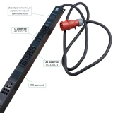 Блок розеток Cabeus SMART-PDU-32-3P-24C13-12C19-I309-CM