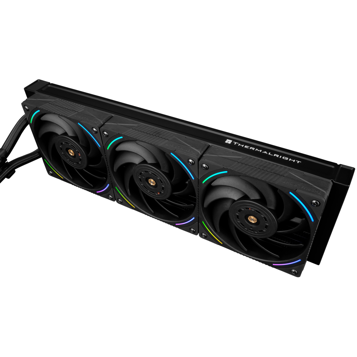 Система жидкостного охлаждения Thermalright Core Matrix 360 ARGB Black V3 - C-MATRIX-360-BL-V3 - фото 3