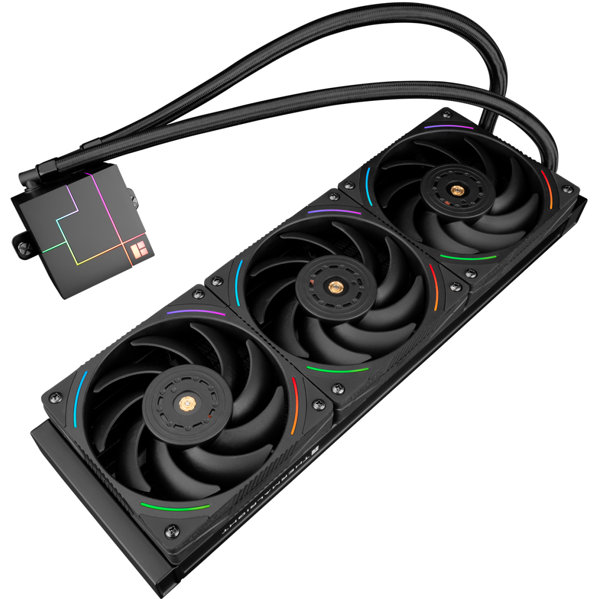 Система жидкостного охлаждения Thermalright Core Matrix 360 ARGB Black V3 - C-MATRIX-360-BL-V3 - фото 6