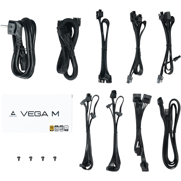 Блок питания 1000W Chieftec Vega M (PPG-1000-C) - фото 6