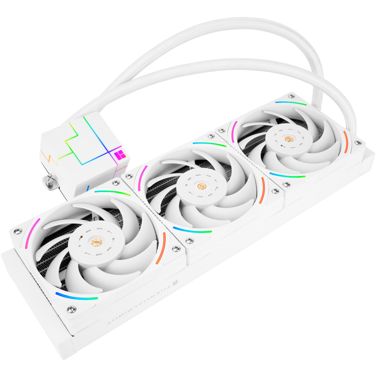 Система жидкостного охлаждения Thermalright Core Matrix 360 ARGB White V3 - C-MATRIX-360-WH-V3 - фото 4