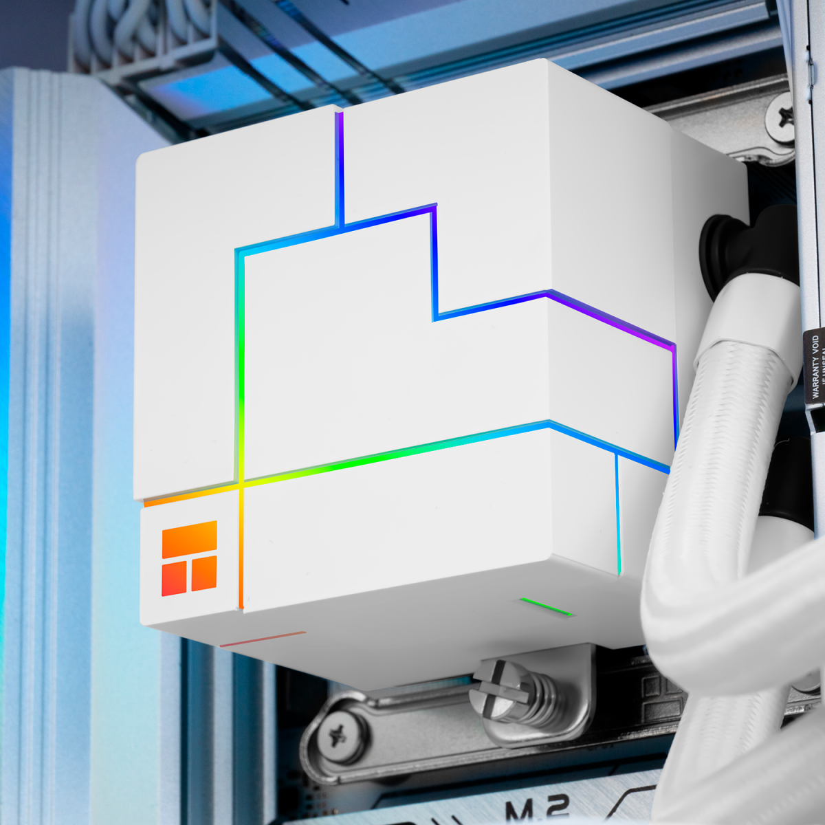 Система жидкостного охлаждения Thermalright Core Matrix 360 ARGB White V3 - C-MATRIX-360-WH-V3 - фото 7