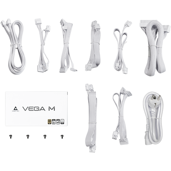 Блок питания 1000W Chieftec Vega M (PPG-1000-CW) - фото 6