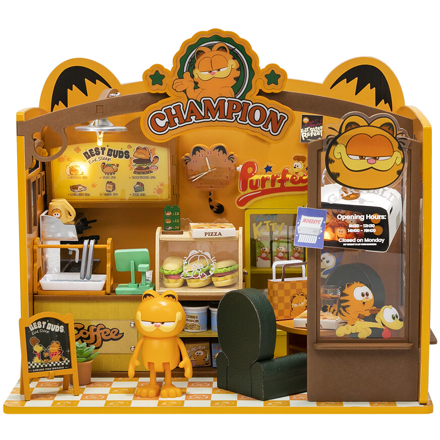 Фигурка Puremind Garfield Cafe