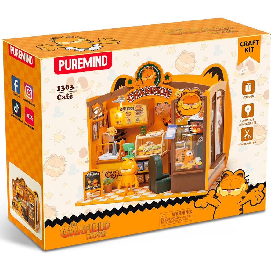 Фигурка Puremind Garfield Cafe - 6973817323010 - фото 3