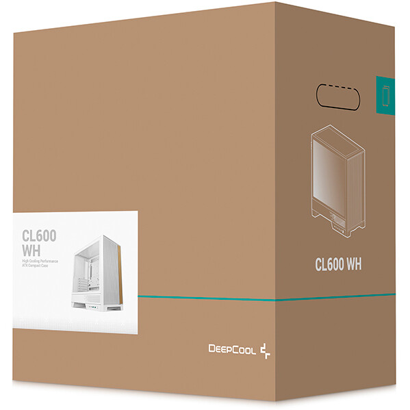 Корпус DeepCool CL600 White - CL600 WH - фото 10