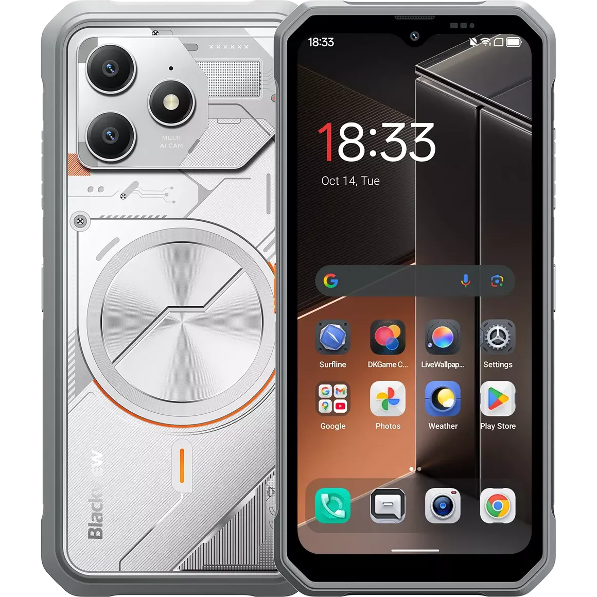 Смартфон Blackview FORT 100 8/128GB Lunar White