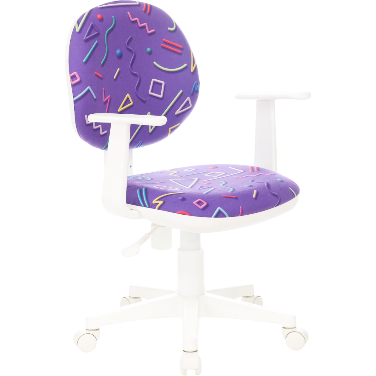 Детское кресло Бюрократ CH-W356AXSN Violet Sticks