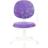 Детское кресло Бюрократ CH-W356AXSN Violet Sticks (CH-W356AXSN/STICK-VI)