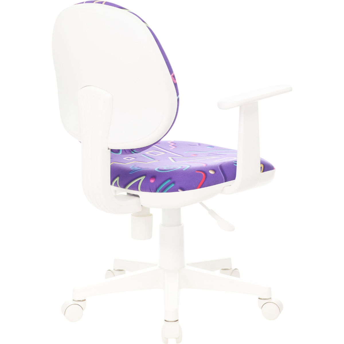 Детское кресло Бюрократ CH-W356AXSN Violet Sticks - CH-W356AXSN/STICK-VI - фото 4