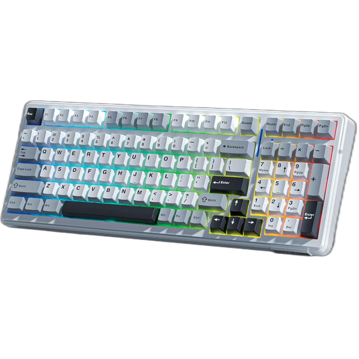 Клавиатура AULA F99 Grey/White/Dark Grey (Reaper Switches)