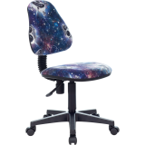 Детское кресло Бюрократ KD-4 Blue Cosmo (KD-4/COSMO)