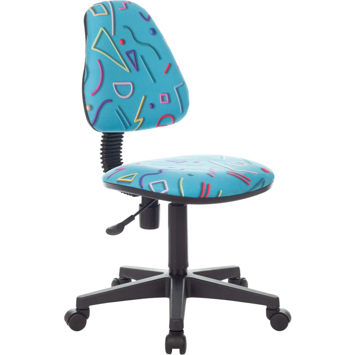 Детское кресло Бюрократ KD-4 Blue Sticks - KD-4/STICK-BLUE