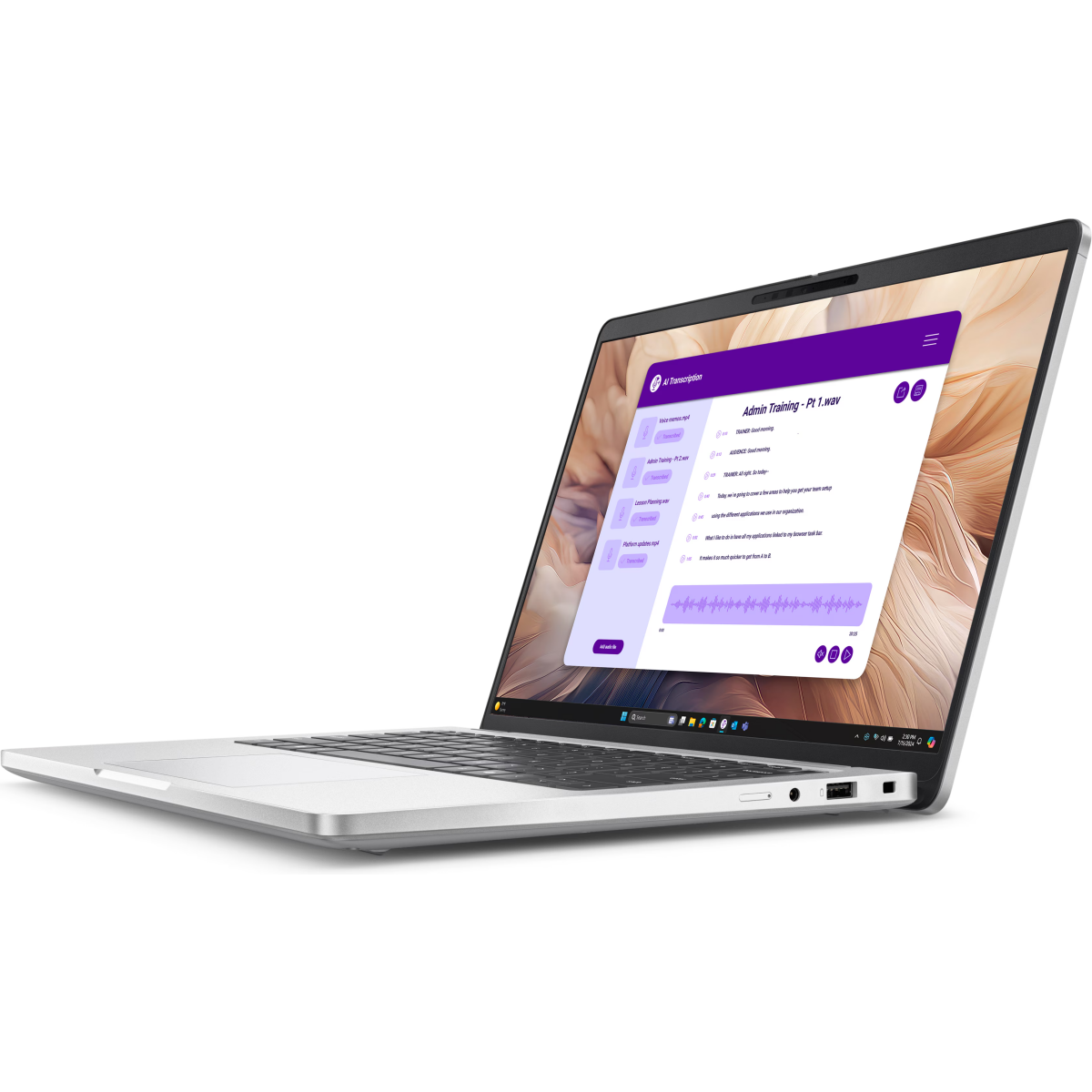 Ноутбук Dell Pro 14 Plus Platinum Silver (PB14250) (5655) - PRO14PL-5655 - фото 3