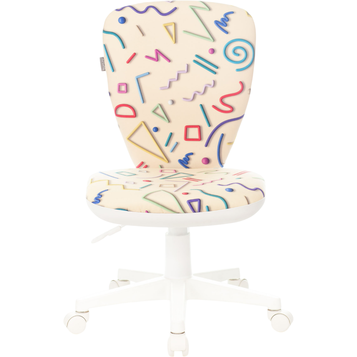 Детское кресло Бюрократ KD-W10 Beige Sticks - KD-W10/STICK-BEIGE - фото 2