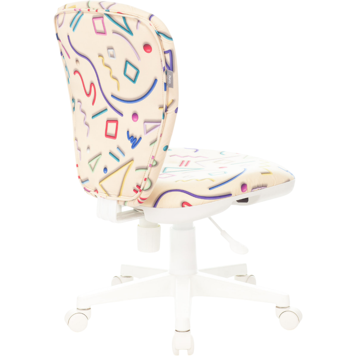 Детское кресло Бюрократ KD-W10 Beige Sticks - KD-W10/STICK-BEIGE - фото 4