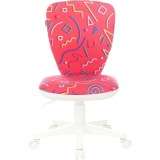 Детское кресло Бюрократ KD-W10 Pink Sticks (KD-W10/STICK-PINK)