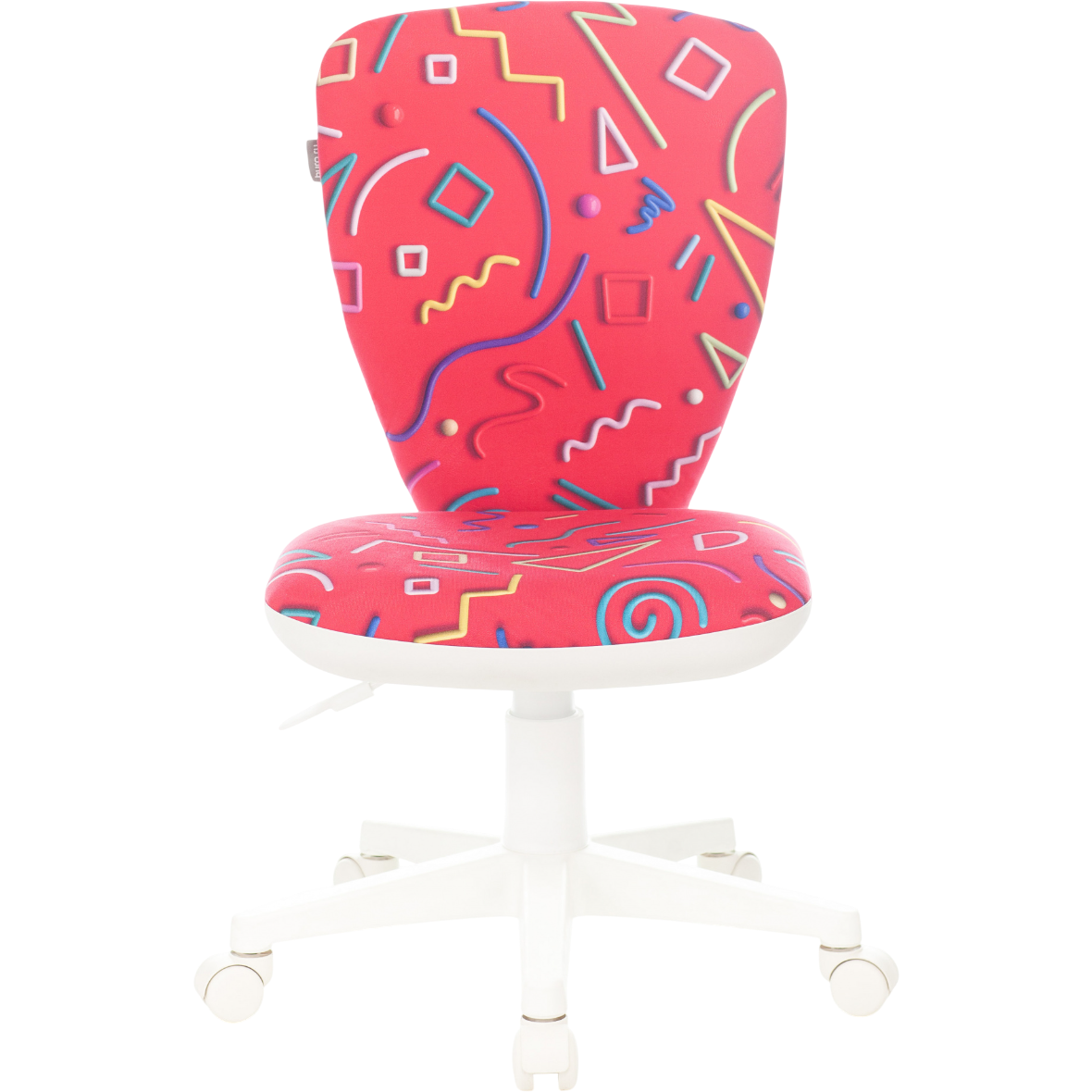 Детское кресло Бюрократ KD-W10 Pink Sticks - KD-W10/STICK-PINK - фото 2