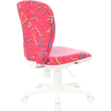 Детское кресло Бюрократ KD-W10 Pink Sticks (KD-W10/STICK-PINK)