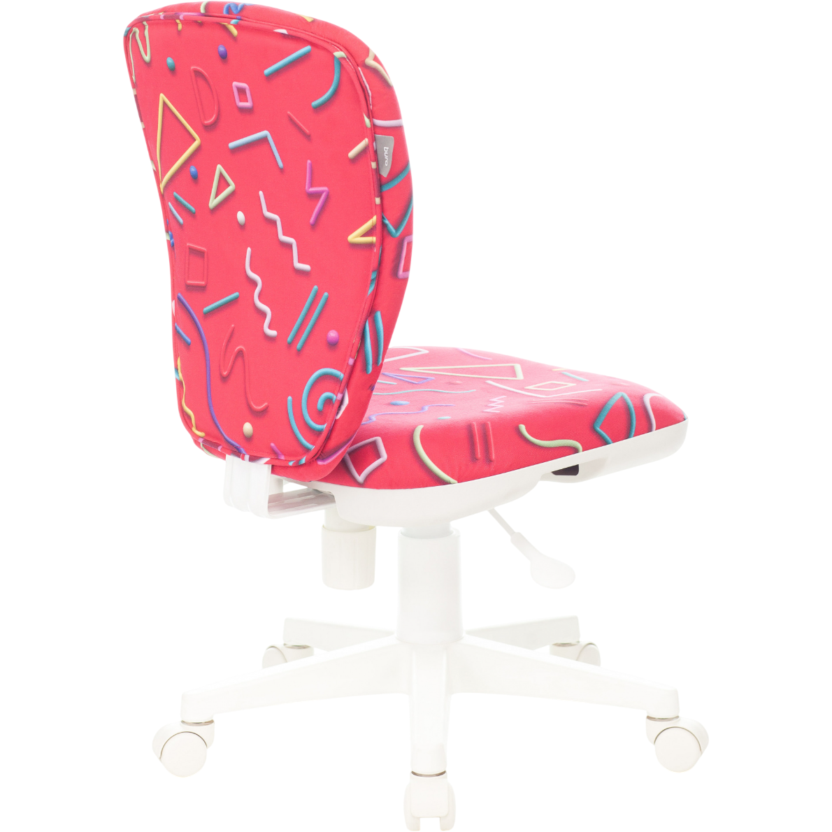 Детское кресло Бюрократ KD-W10 Pink Sticks - KD-W10/STICK-PINK - фото 4