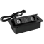 Сетевой разветвитель PREMIER 2R USB Horizontal Black, 1.8м - PX/BL-HOR-2R-2USB-BLK