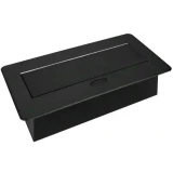 Сетевой разветвитель PREMIER 2R USB Horizontal Black, 1.8м (PX/BL-HOR-2R-2USB-BLK)