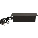 Сетевой разветвитель PREMIER 3R Horizontal Black, 1.8м (PX/BL-HOR-3R-BLK)