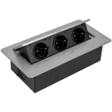 Сетевой разветвитель PREMIER 3R Horizontal Grey, 1.8м (PX/BL-HOR-3R-GRE)