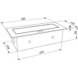 Сетевой разветвитель PREMIER 3R Horizontal Grey, 1.8м (PX/BL-HOR-3R-GRE)