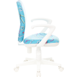 Детское кресло Бюрократ KD-W10AXSN Blue Sticks (KD-W10AXSN/STICK-BL)