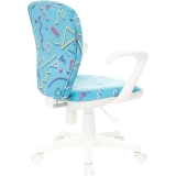Детское кресло Бюрократ KD-W10AXSN Blue Sticks (KD-W10AXSN/STICK-BL)