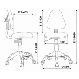 Детское кресло Бюрократ KD-4-F Giraffe (KD-4-F/GIRAFFE)