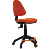 Детское кресло Бюрократ KD-4-F Orange (KD-4-F/TW-96-1)